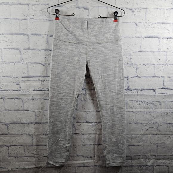 LULULEMON Wunder Leggings Under Women's Size 8 Heathered Gray Slate - Picture 1 of 4